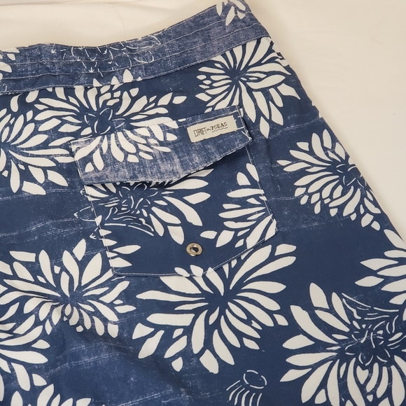 Drift Men's Cardiff Board Shorts Fan Boy Blue - Picture 9 of 16